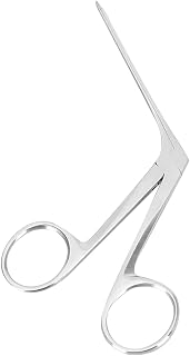 Micro Alligator Forceps, Crocodile Forceps Ear Picking Pliers 7.5cm Long Aural Forceps