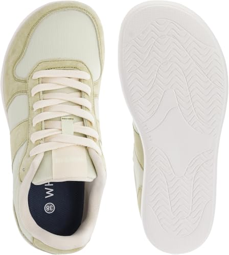 whitin women39s wide causal shoes  ultralight fashion sneakers  zero drop