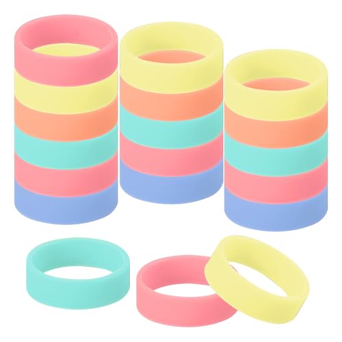 uxcell 30Pcs Tiny Rubber Bands, 0.8