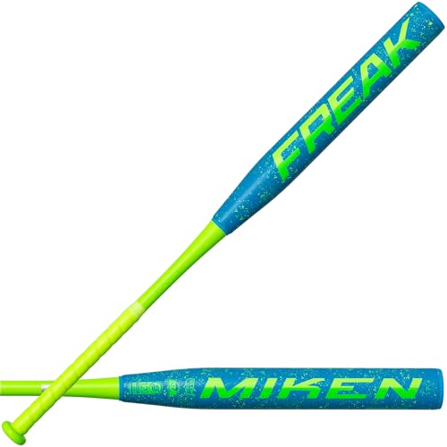 Miken | Freak Splatter Slowpitch Softball Bat | USSSA | MSU6FRKL | Maxload | 2 Pc. Composite | 13.5 Barrel | 26 oz