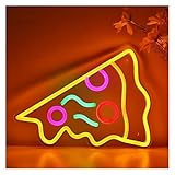 Genérico Neón Letrero de neón LED pizza para restaurante, cocina, pizzería, comedor, decoración pared, luz nocturna