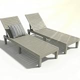 Lounge Chair Outdoor,Set of 2 All-Weather UV-Resistant & Waterproof Patio Lounge Chairs,High-Impact PP 5 Position Adjustable Tanning Chair,Heavy Duty Pool Lounge Chairs Great for Pool & Yard,Coffee