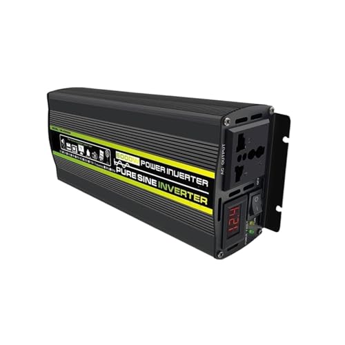 Onduleur solaire 12V 220V 6000W pour l'autonomie en camping-car et site isolé