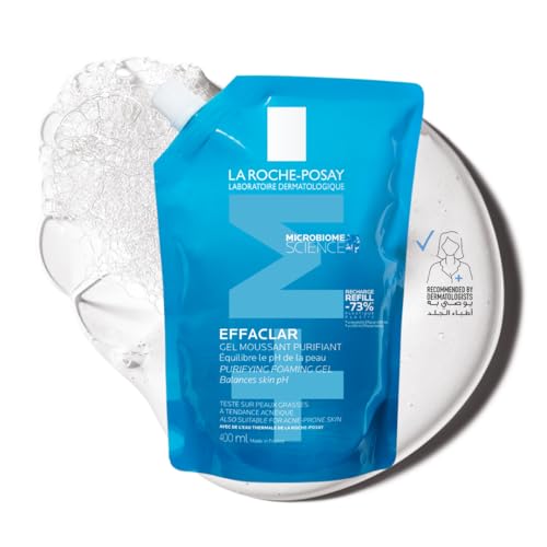 La Roche-Posay Effaclar Acne Purifying Foaming Gel cleanser for Oily Skin Refill 400ml