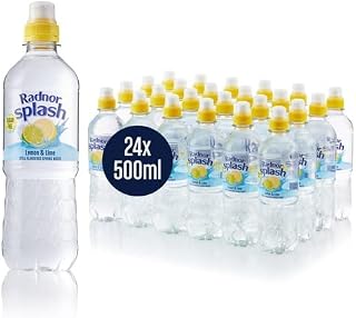 Radnor Splash Lemon and Lime SUGAR FREE Flavoured Water 24 x 500ml