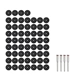 Packung Von 64 Schneidscheiben Fiberglas Verstärkte Cutter Hohe Effizienz Schneiddics Einfach Für Verschiedene Rotationswerkzeuge Zu Verwenden