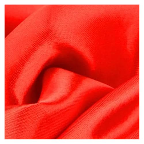 Tissu satiné rouge de 150cm pour doublure de boîte cadeau et emballage textile de luxe