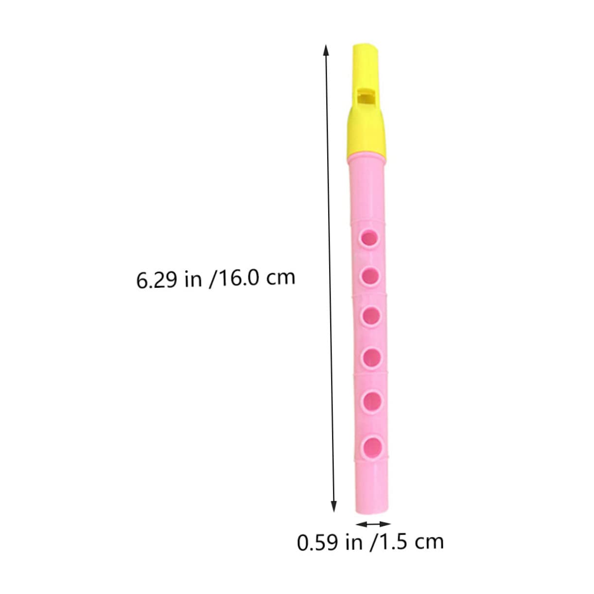 LIOOBO 10pcs Clarinets for Beginner Practice Wind Instrument Music for Learning and Fun Activities Random Color