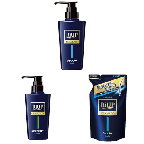 【セット買い】 大正製薬 リアップスカルプシャンプー 400mL ポンプ + リアップヘアコンディショナー ポンプタイプ 400g + リアップスカルプシャンプー 詰め替え用 350mL