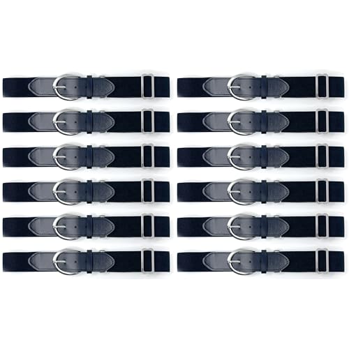 Baseball Softball Belt - Adjustable Elastic Uniform Belt with Durable Metal Buckle, Youth & Adult Sizes, for Teams