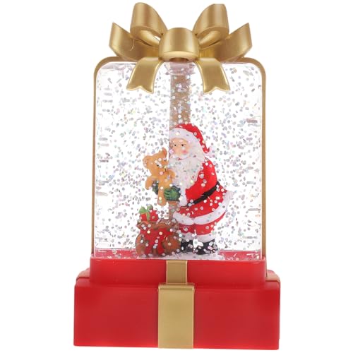 Cabilock Christmas LED Lantern Decorative Light Retro Tabletop Lamp for Holiday Home Decoration Charming Xmas Elements for Parties and Gifting Battery Indoor Use