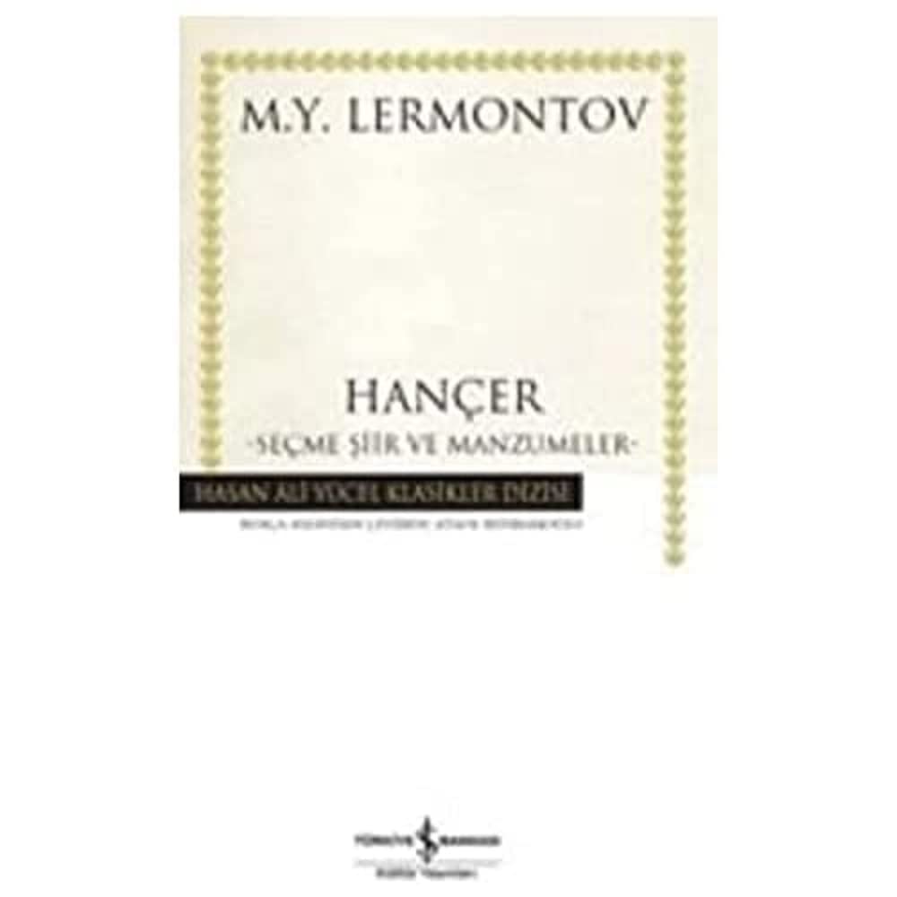 Hançer – Seçme Şiirler ve Manzumeler