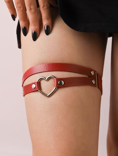 Sacina Heart Garters - Goth & Punk Accessories Gift for Women2