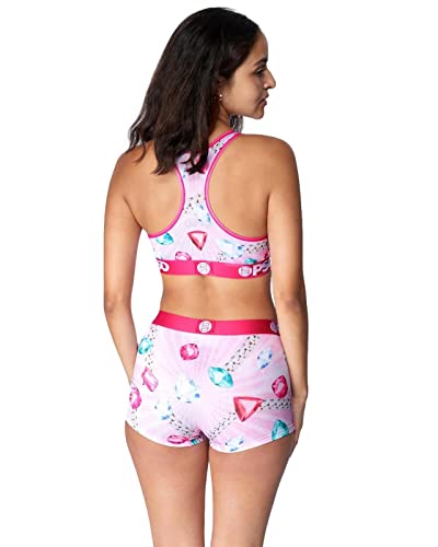 Psd Womens Wf Jeweler Sports Bra, Pink, M #TOP2