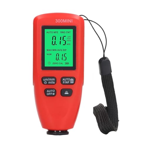 Medidor de espesor para pintura automotriz portátil miniatura 1