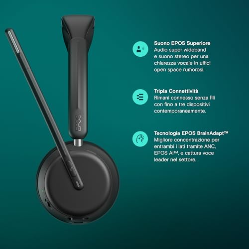 Epos Impact 1030T Mono Bluetooth Headset Teams Zertifiziert - 3