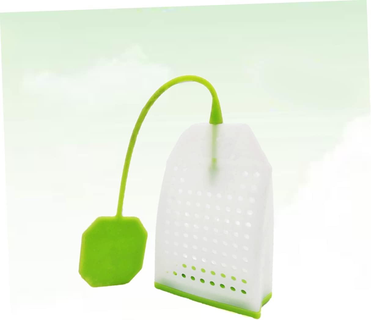 Tea Infuser Mug Silicone Filter Bag Long Handle Easy Open Suitable for Teapot Cup Mugs for Tea Enthusiasts