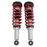 TRQ Front Shock & Spring Strut Assembly Set Performance Driver & Passenger Side Compatible with 2009-2013 Ford F-150
