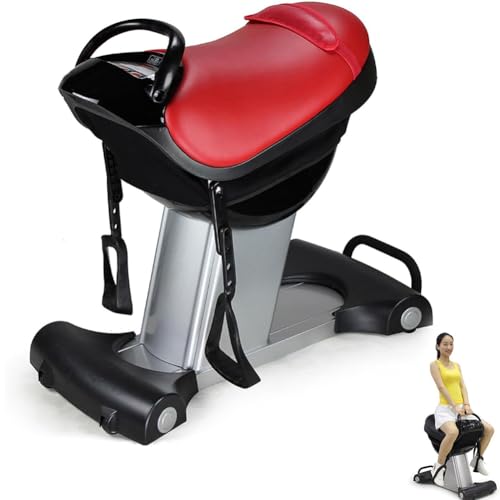 Image of Horse Riding Simulator Electric Exercise Equipment - Home Gym Hip Assist Machine with 20 Gears & 3 Programs