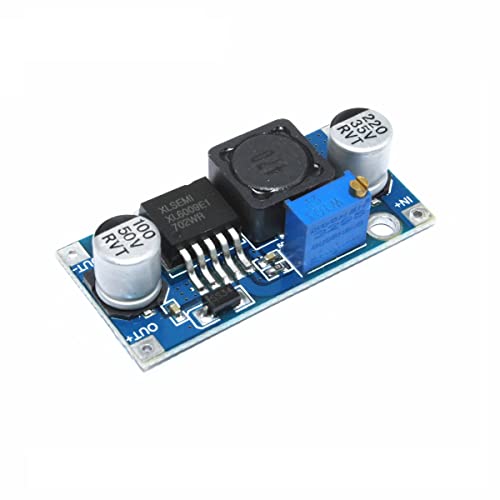 ElectroWorldFR XL6009 DC-DC Alimentation Adjustable Step-Up Boost Power Converter 3-32V vers 5-35V Cover