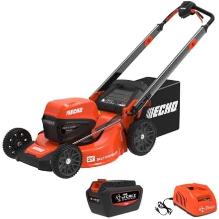 Echo eFORCE 56V 21 in. Cordless Battery Walk Behind Self-Propelle...