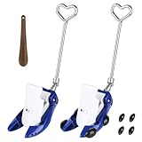 Hausprosm Boot Stretchers for Cowboy Boots Men Women Shoe Stretcher Boot Stretcher, Adjustable Boot Stretcher Thick Wide Feet Size Men’s 8-13 / Women’s 9-14