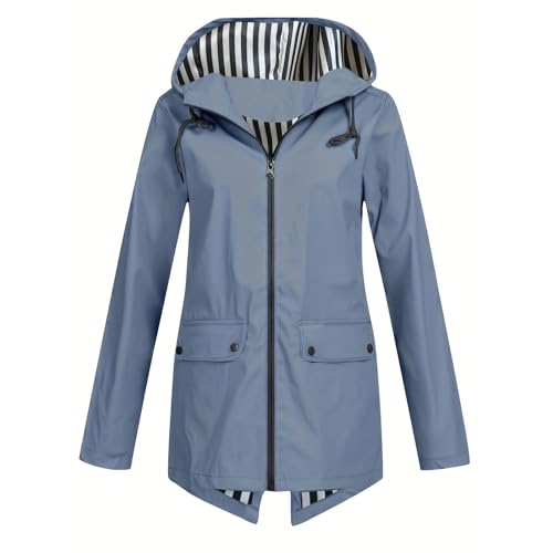Chaqueta cortavientos para mujer que evita el frío inesperado sin pesar
