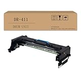 POYRAZ DR411 Drum Cartridge Compatible for Konica Minolta Bizhub 223 283 36 363 42 423 Printer, DV411 Developer Unit DR411