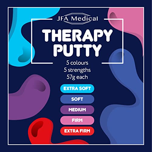Therapieknete JFA Medical 57g in 5 Stärken für Handtraining