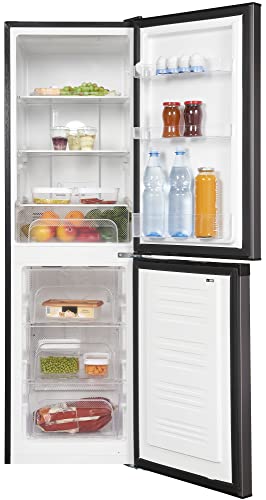 KGC195-65-NF-330F-inoxlook-az-193-litros-de-volumen-NoFrost-luz-LED-refrigeracion-y-congelacion-estante-de-cristal-refrigeracion-por-recirculacion-de-aire-estante-de-puerta