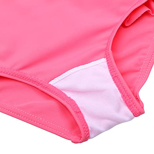 Image of XFGIRLS Girls Swimsuit Toddler Girl Two Piece Long Sleeve Bathing Suit Swimwear Swimming UPF 50+