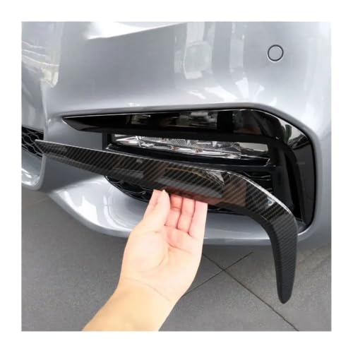 Cubierta de faro delantero y ceja antiniebla para coche BMW Serie 5 G30 2018-2022