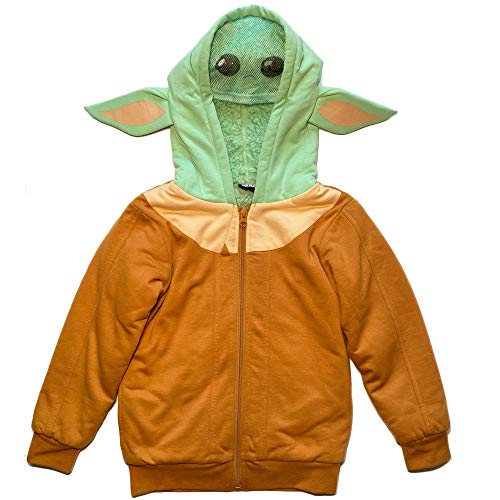 Star Wars Boys Mandalorian The Child Sherpa Fleece Hoodie