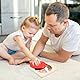 Montessori Baby Spiegel Spielzeug Montessori Spiegel Peekaboo Knopf Puzzle Jumbo Knopf Baby Puzzles Montessori Spiegel Peekaboo Knopf Baby Holzpuzzle mit Spiegel für Babys 6-12 Monate