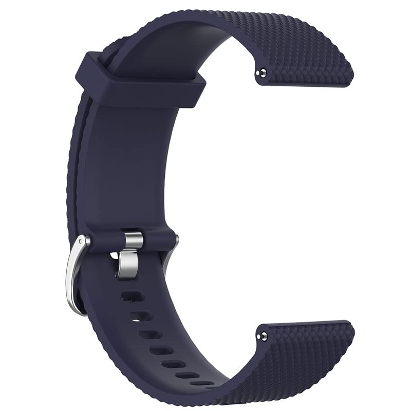 Bracelet 18mm 20mm 22mm en silicone contre les irritations pour montre connectée sport 4S