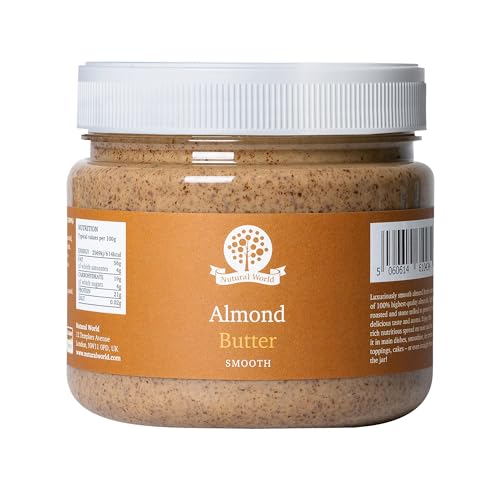 Nutural World - Mantequilla suave de almendra (1kg) - *** nuevo envase ***