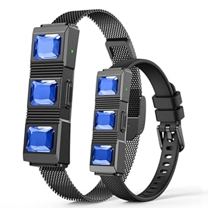 Smart Bracelet, Wearable Activity & Fitness Tracker Band, 24/7 Sleep Tracker, All-Day Continuous Heart Rate Blood Pressure Stress HRV Monitor, 170+ Sport Modes Smart Wristband with 2 Bands, Free APP