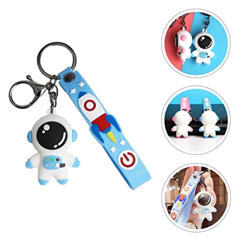 ABOOFAN 2 conjuntos de 2 peças para acessórios presentes bolsa casal chaveiro azul anel espaço brinq