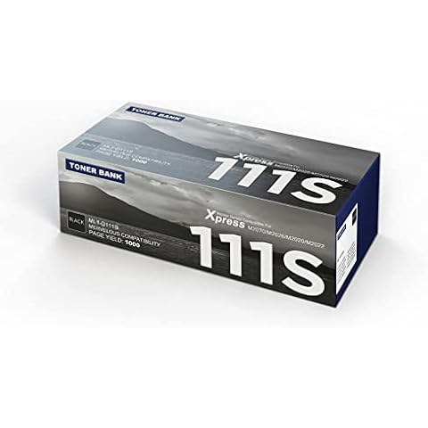 2 Pack MLT-D111S MLT-D111L D111S D111L Toner Cartridge for Samsung Xpress M2026W M2070W M2070 M2026 M2070FW M2020 M2022W M2022 M2020W M2070F ( Black ) Cover