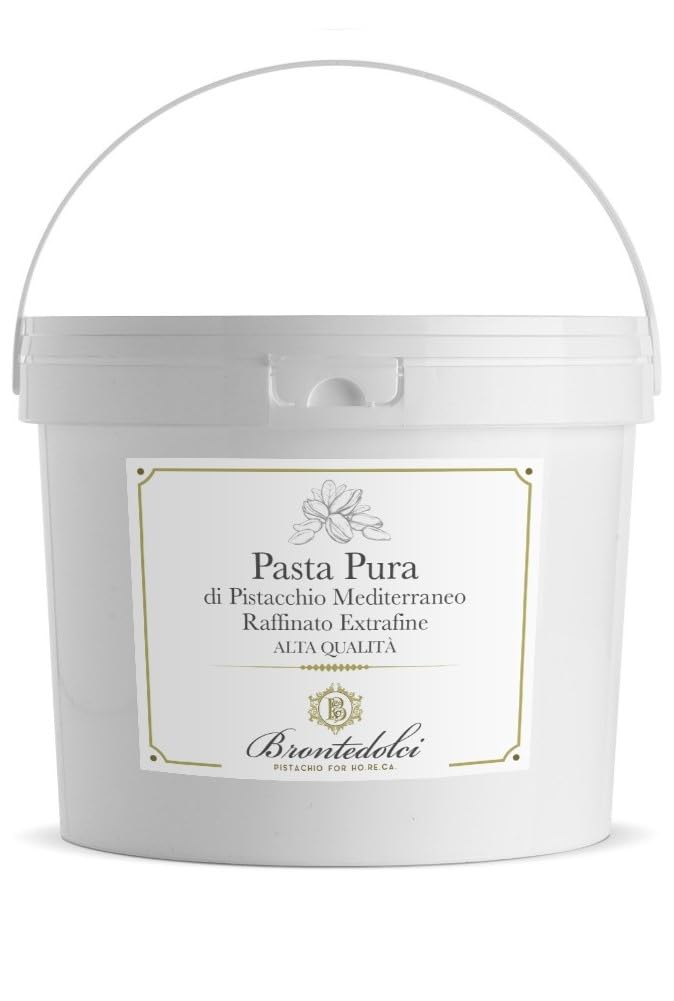 Pasta de Pistachos Verde del Etna 3Kg Brontedolci