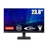 Lenovo L24-4e Moniteur 23.8 Pouces FHD IPS, 48-100Hz, Ergonomique et réglable en Hauteur