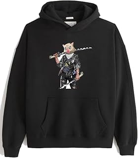 Japanese Anime demon sler nezuko tanjiro inosuke Kanao Giyu Tengen hoodie black 26