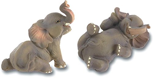 Figurines Eléphant en résine pour une Décoration Zen de votre Étagère