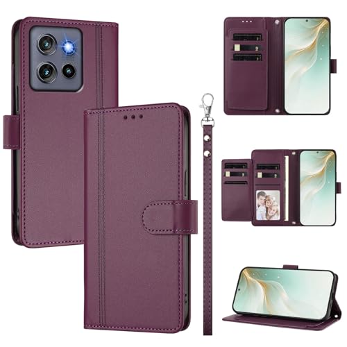 �X�}�z�P�[�X �Ή��@�� for Motorola Moto S50 5G / Edge 60 Neo/Edge 50 Neo/ThinkPhone 25 �X�}�z�P�[�X�y�E�H���b�g�f�U�C�� �f���A���J�[�h�X���b�g �L���b�V�� �t���b�v���X�^���h �����h�~�zV