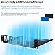 GeeekPi DeskPi RackMate Accessories 10 inch 1U Rack Shelf, 1U Server Rack Shelf Vented Rack Mount Cantilever Tray for 10 Inch Network Equipment Rack & Cabinet and DeskPi RackMate T1/T0 (1U-2PCS)