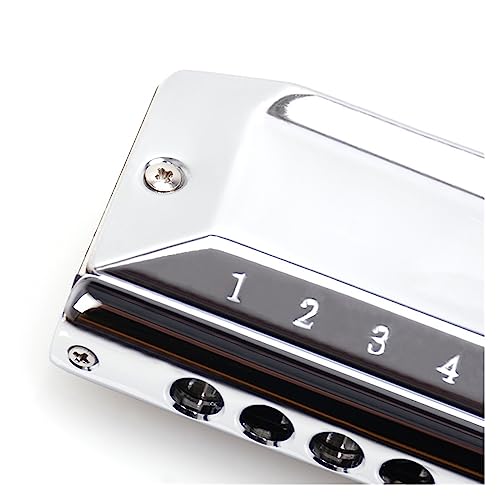PacuM Harmonica par Instrument Clé Harmonica Chromatique C Clé 12 Trous 48 Tons Convient for un Usage Professionnel et Étudiant Instrument de Musique Harmonica - Les Beatles, Paul McCartney, John Lennon, RIngo Starr, George Harrison PacuM Harmonica par Instrument Clé Harmonica Chromatique C Clé 12 Trous 48 Tons Convient for un Usage Professionnel et Étudiant Instrument de Musique Harmonica – Image 4