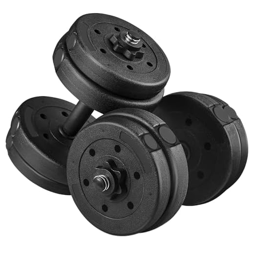 Ensemble d'haltères réglables 15 kg pour domicile