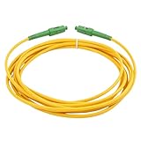 Construction Blindée et Renforcée Durable : Conçu pour résister aux environnements exigeants, ce câble de 3 mètres dispose d'une structure blindée robuste. Sa gaine renforcée protège la fibre optique monomode interne contre les écrasements, les tensions excessives et les agressions extérieures potentielles. Cette durabilité accrue en fait un choix privilégié aussi bien pour des installations intérieures que pour des liaisons extérieures nécessitant une fiabilité à toute épreuve sur le long terme.
