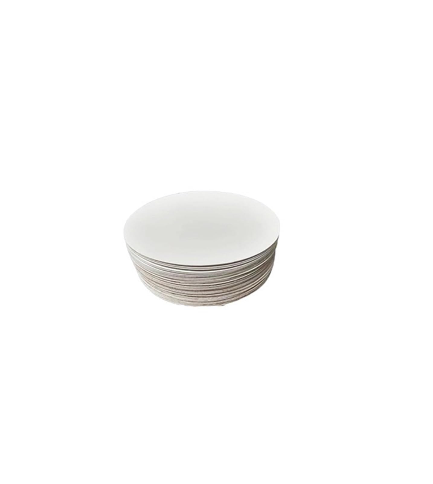 Base para Tartas Tablas for Tartas de Cartón Redondas Grandes con Base de Diámetro Circular(100PCS White)