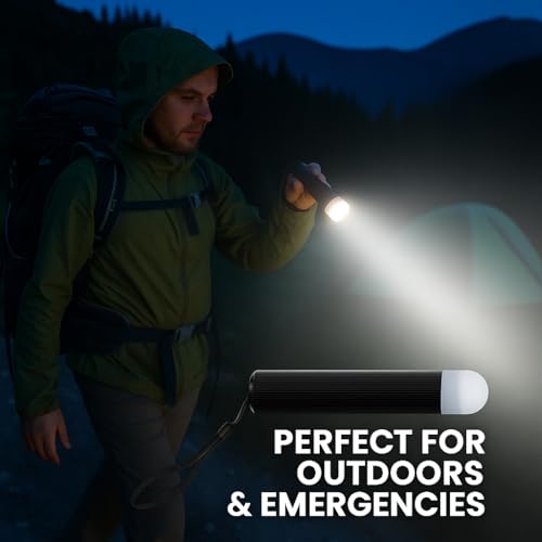 Image of Rechargeable LED Torch Light 400 Meter Long Range Beam USB Charging Adjustable Head Durable Metal Body Ideal for Home Outdoor Camping & Travel